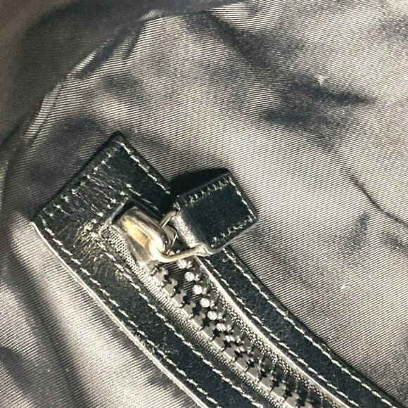 GUCCI Black Canvas Backpack main image 14